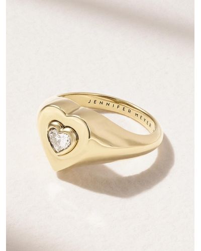 Jennifer Meyer 18-karat Gold Diamond Ring - Natural