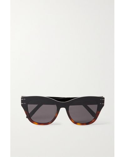 Dior Diorsignature B4i Square-frame Acetate Sunglasses - Black