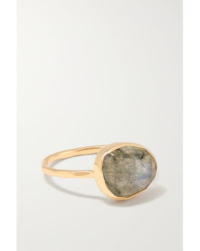 Melissa Joy Manning 14-karat Recycled Gold Labradorite Ring - Metallic