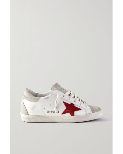 Golden Goose Superstar 10218 Leather Low-top Trainers - White