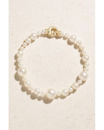 Mizuki Bracelet En Or 14 Carats (585/1000) Et Perles - Neutre