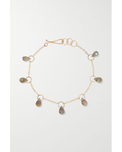 Melissa Joy Manning 14-karat Recycled Gold Labradorite Bracelet - Natural