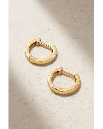 Anita Ko Huggies 18-karat Gold Hoop Earrings - Metallic
