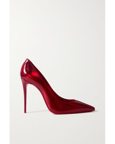 Christian Louboutin So Kate 120 Patent-leather Courts - Red
