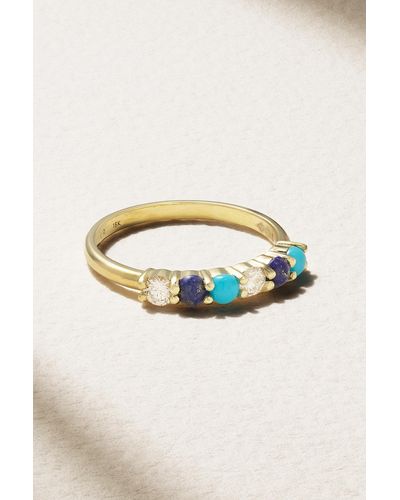 Jennifer Meyer 18-karat Gold Multi-stone Ring - Natural
