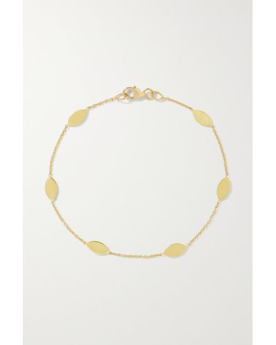 Jennifer Meyer Marquise By-the-inch 18-karat Gold Bracelet - White