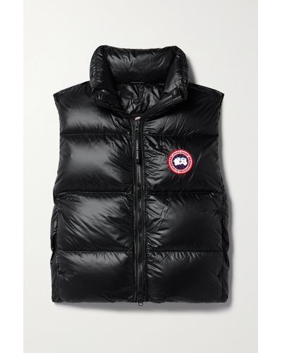 Canada Goose Cypress Quilted Ripstop Down Vest - Black