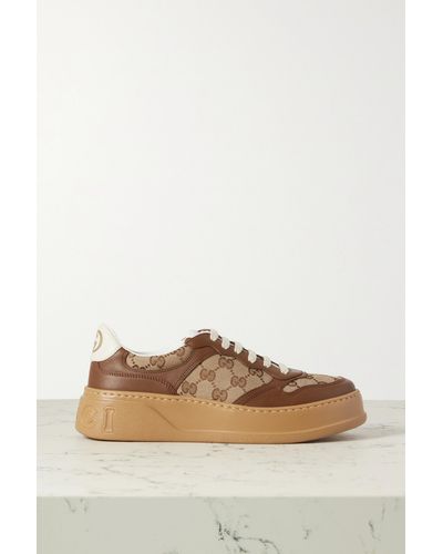 Gucci Chunky B Trainer - Brown