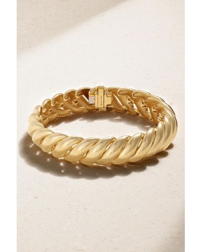 David Yurman Sculpted Cable 18-karat Gold Bracelet - Metallic