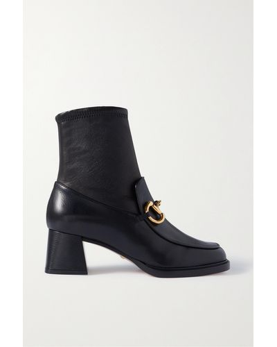 Gucci Boot With Horsebit - Black