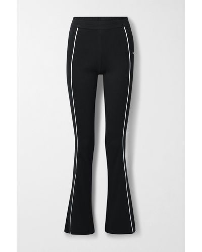 Nike Sportswear FLARE PANT - Tracksuit bottoms - black 