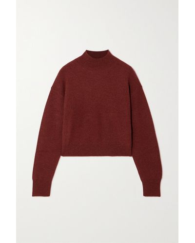 LeKasha Baleari Organic Cashmere Sweater - Red