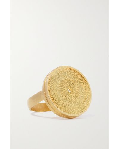 Pippa Small Ring Aus 18 Karat Gold - Gelb