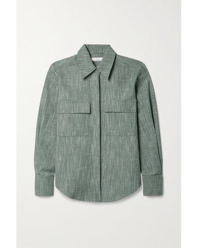 Co. Wool-blend Shirt - Green
