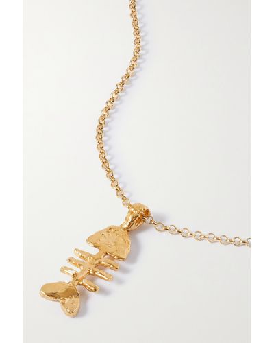 Alighieri + Net Sustain The Silhouette Of Summer Gold-plated Necklace - Metallic