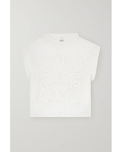 Loewe Off-White Stitch Logo Sweater – BlackSkinny