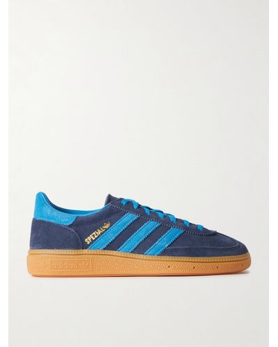 adidas Originals Handball Spezial Sneakers Aus Veloursleder - Blau