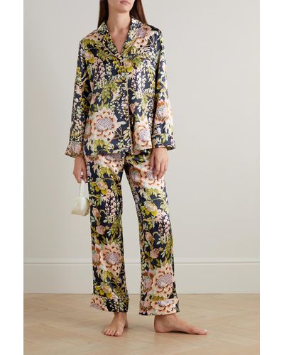 Olivia Von Halle Nightwear and sleepwear for Women | Online Sale up to 70%  off | Lyst