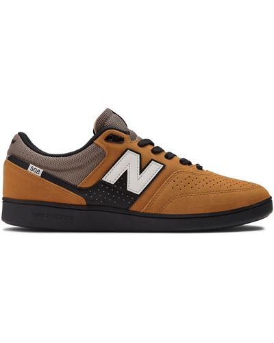 New Balance Nb Numeric Brandon Westgate 508 Skateboarding Shoes - Brown