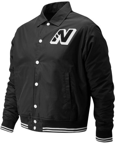 New Balance Varsity Jacket - Black