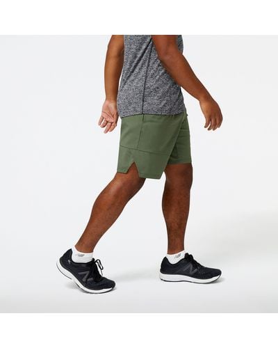 New Balance Pantalones cortos tenacity 9 inch woven - Verde