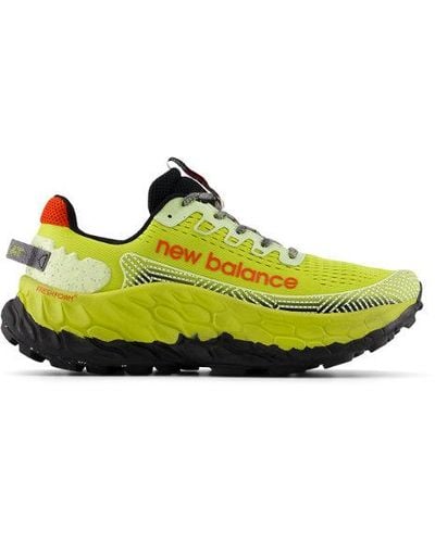 New Balance Homme Fresh Foam X More Trail V3 En, Synthetic, Taille - Jaune