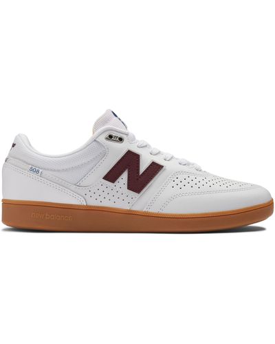 New Balance Nb Numeric Brandon Westgate 508 Skateboarding Shoes - White