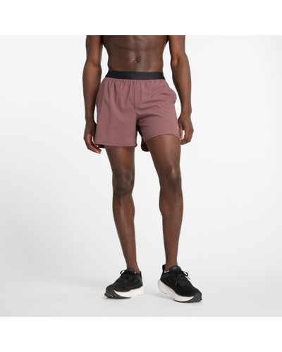 New Balance Ac Lined Short 5" - Multicolor