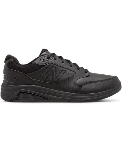 New Balance S Wide Fit Mw928bk Sneakers - Black