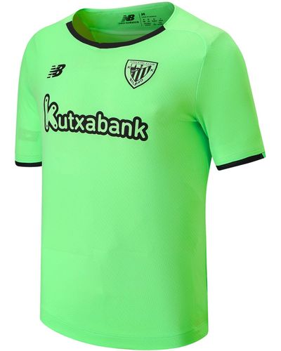 New Balance Athletic Club Away Short Sleeve Jersey - Green