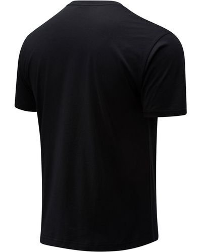 New Balance T-shirt nb athletics pocket in nero