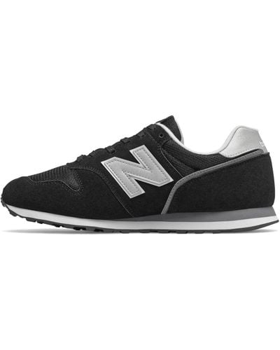 New Balance 373v2 in schwarz/weiß