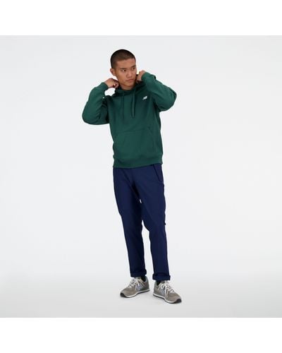 New Balance Twill Straight Pant 32" In Cotton Twill - Green