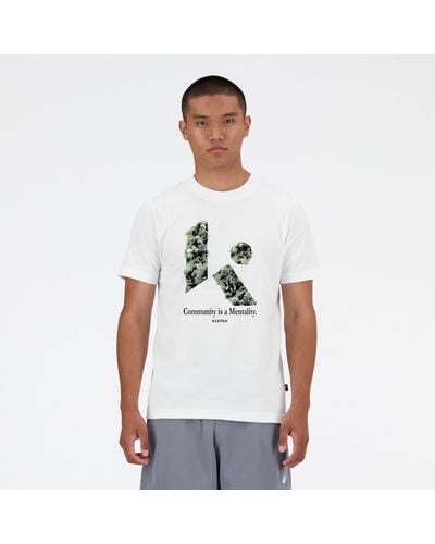 New Balance Klutch Community Roots T-shirt - White