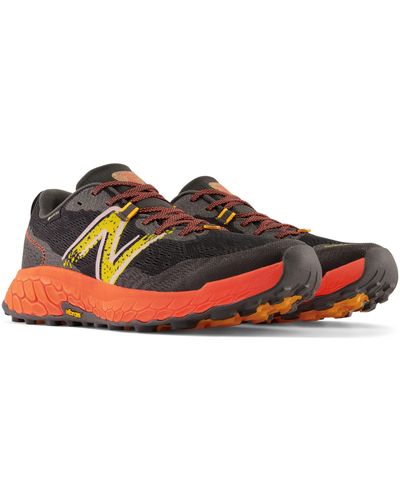 New Balance Fresh foam x hierro v7 gtx in grau/orange - Mehrfarbig