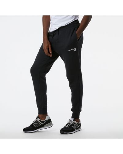 New Balance Pantalons nb classic core fleece - Noir