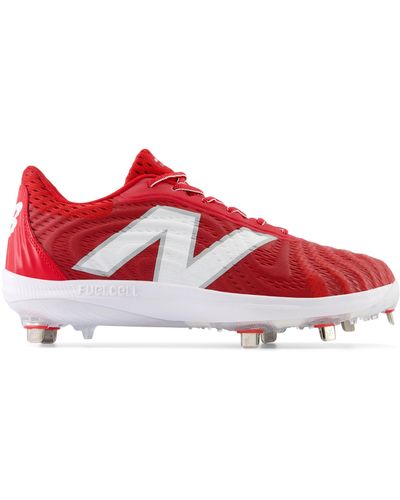 New Balance Fuelcell 4040 V7 Metal Baseball Shoes - Red