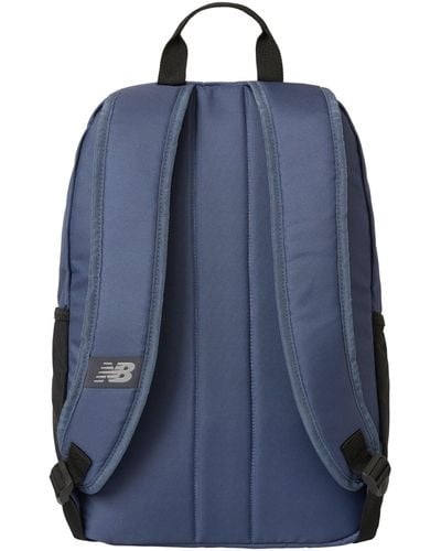 New Balance Cord Backpack In Blue Polyester