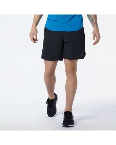 New Balance Fortitech 7 Inch 2 In 1 Short - Blue