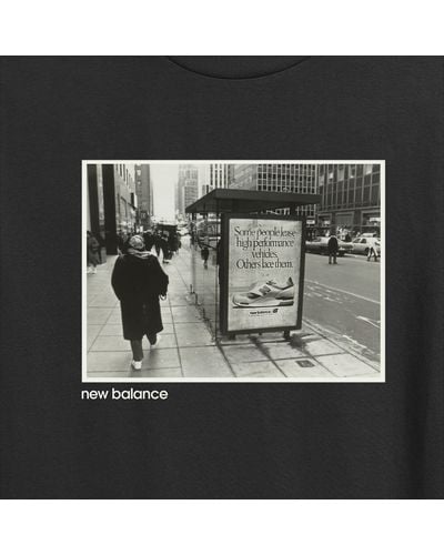 New Balance Professional athletic t-shirt in schwarz