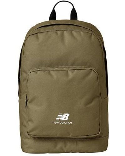 New Balance Unisexe Classic Backpack En, Polyester, Taille - Vert