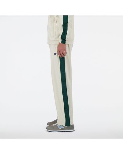 New Balance Sportswear's Greatest Hits Snap Pant In Poly Knit - Green