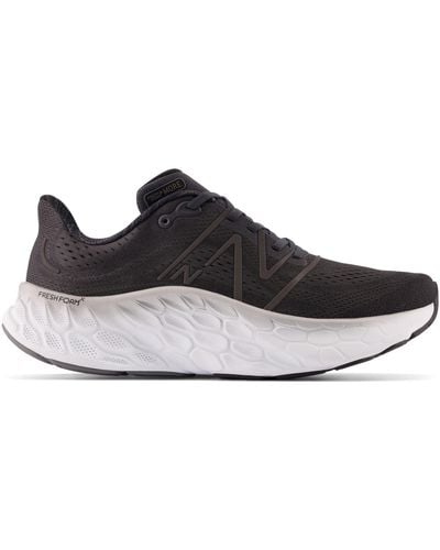 New Balance Fresh Foam X More V4 In Synthetic - Black