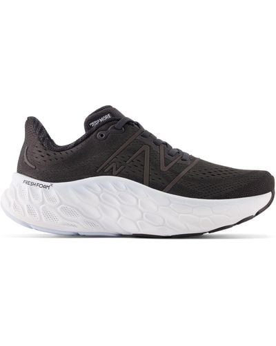 New Balance Fresh Foam X More V4 In Synthetic - Black