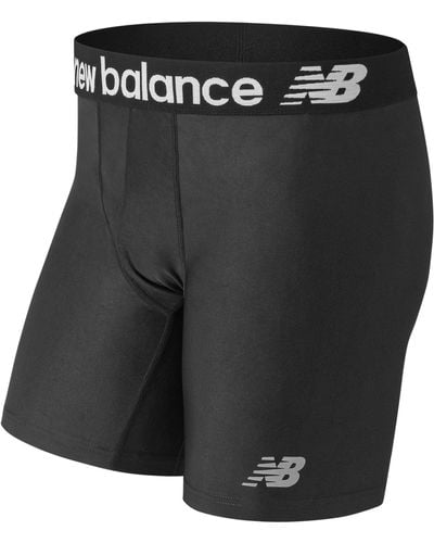 New Balance 6 Inch Ultra Boxer Brief - Black