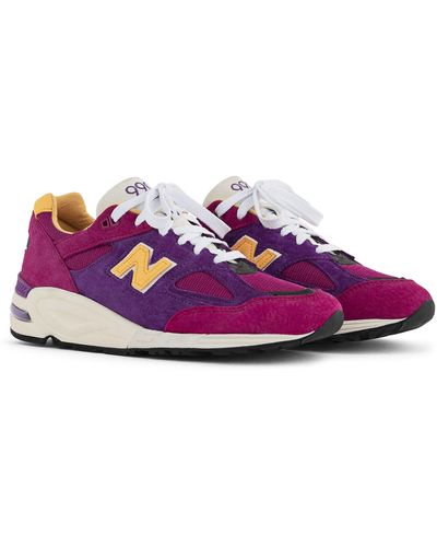 New Balance Made In Usa 990v2 - Paars