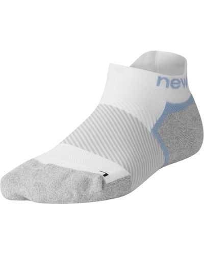 New Balance Compression No Show 1 Pair Socks 1 Pair - White