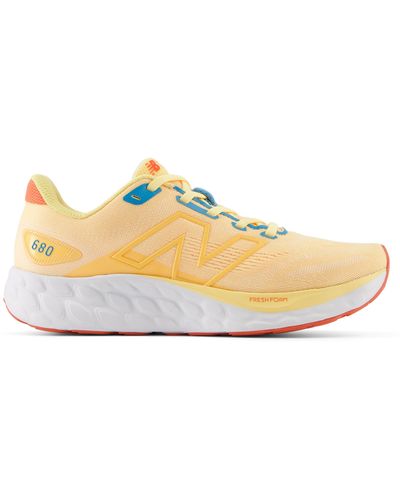 New Balance Fresh Foam 680v8 Running Shoes - Yellow