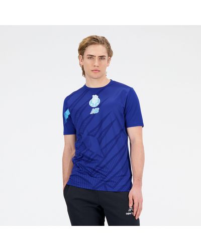 New Balance Fc Porto Lightweight T-shirt - Blue