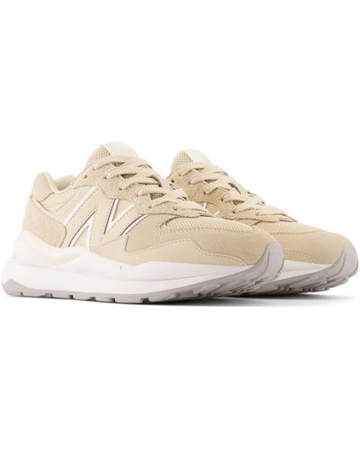 New Balance 5740 In Suede/mesh - Natural